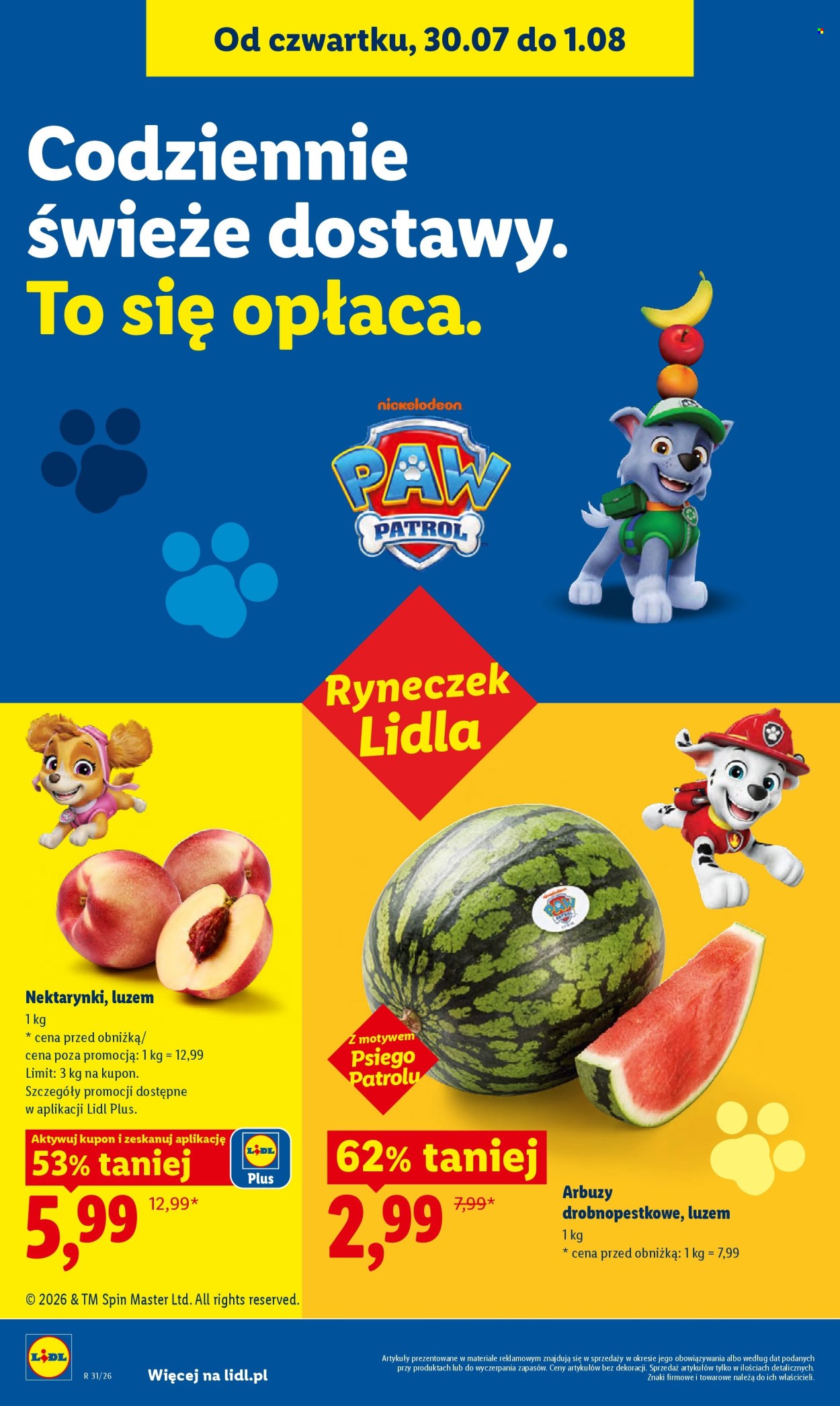 Leták Lidl - 30.7.2026 - 1.8.2026. Strana 50