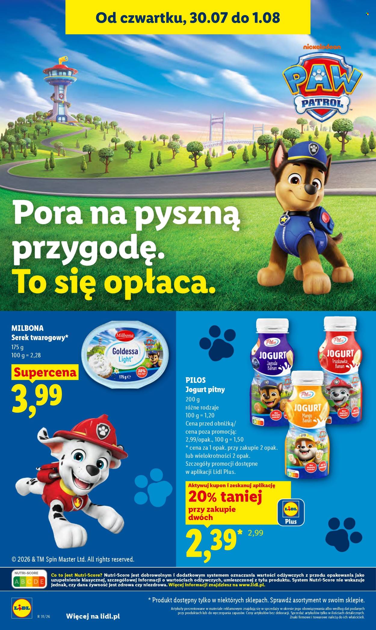 Leták Lidl - 30.7.2026 - 1.8.2026. Strana 52