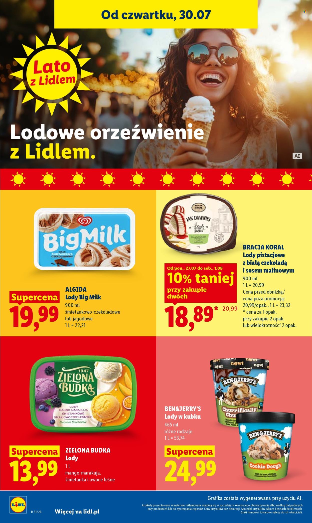 Leták Lidl - 30.7.2026 - 1.8.2026. Strana 72