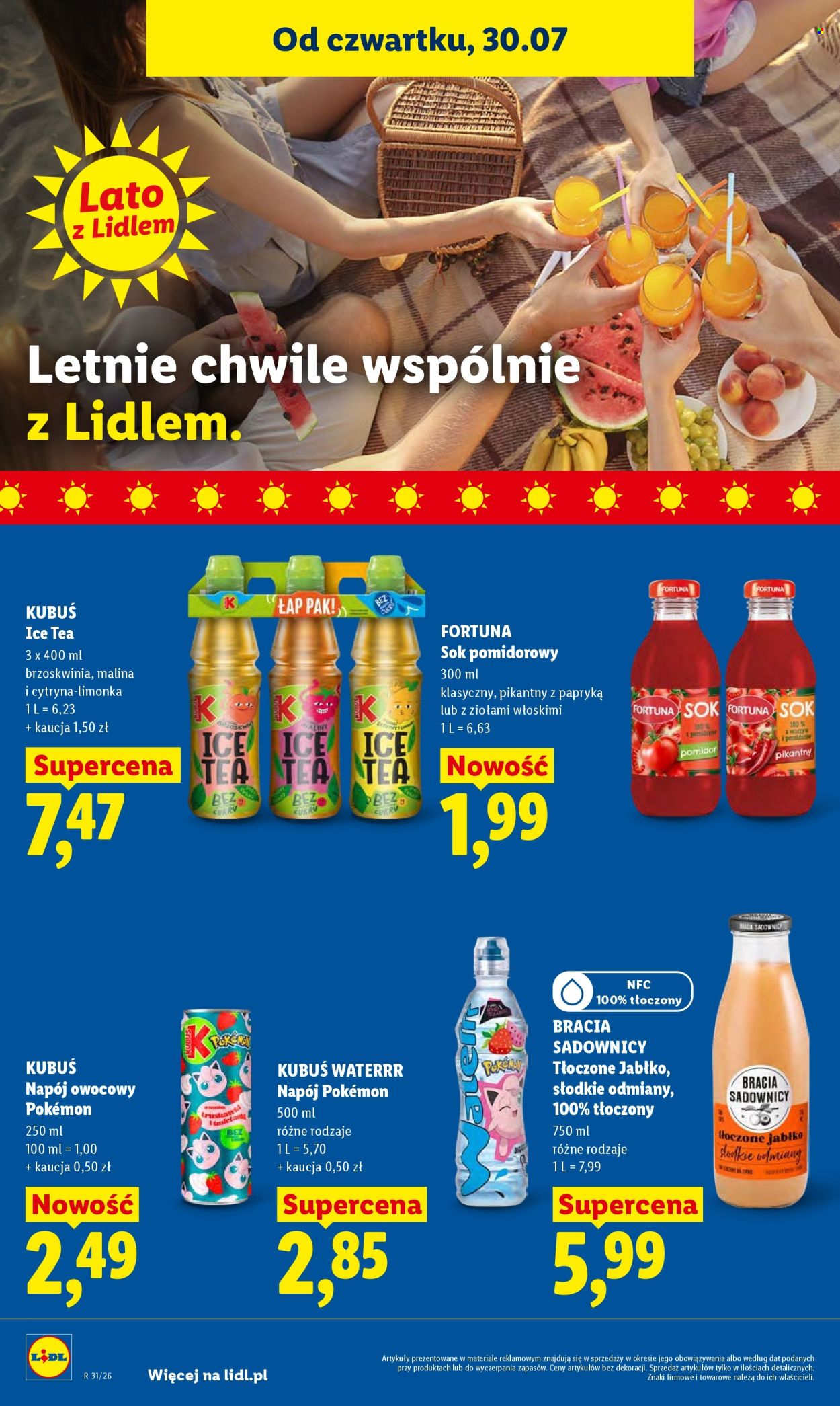 Leták Lidl - 30.7.2026 - 1.8.2026. Strana 76