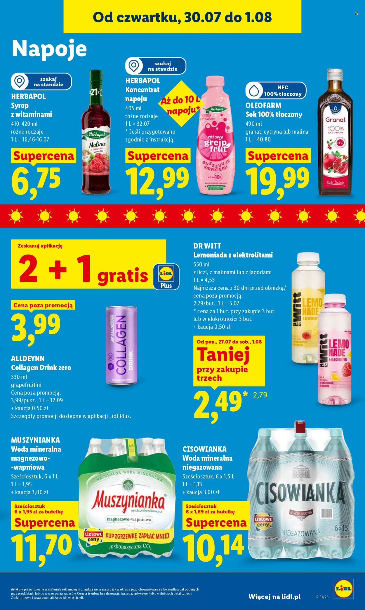 Leták Lidl - 30.7.2026 - 1.8.2026. Strana 77