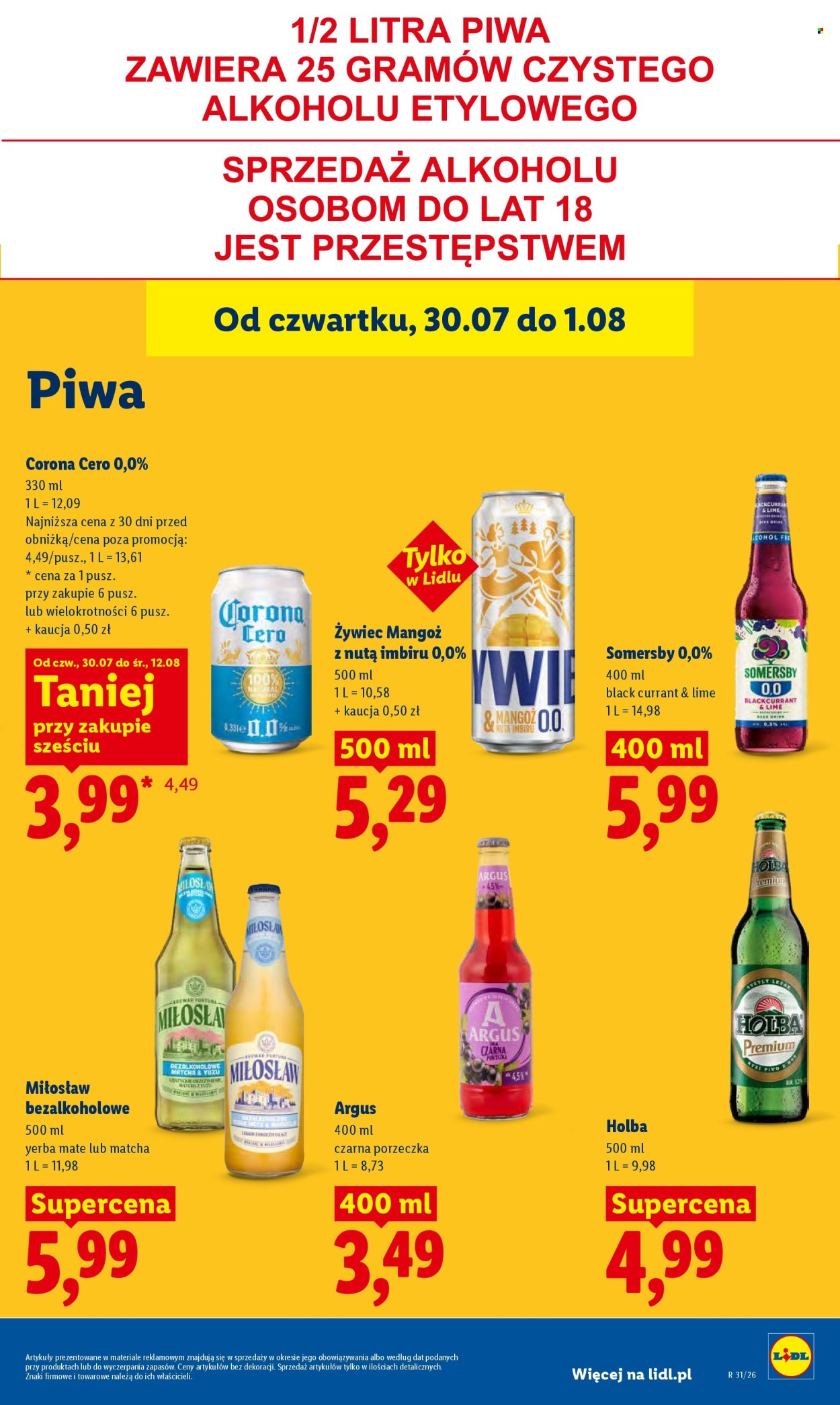 Leták Lidl - 30.7.2026 - 1.8.2026. Strana 79