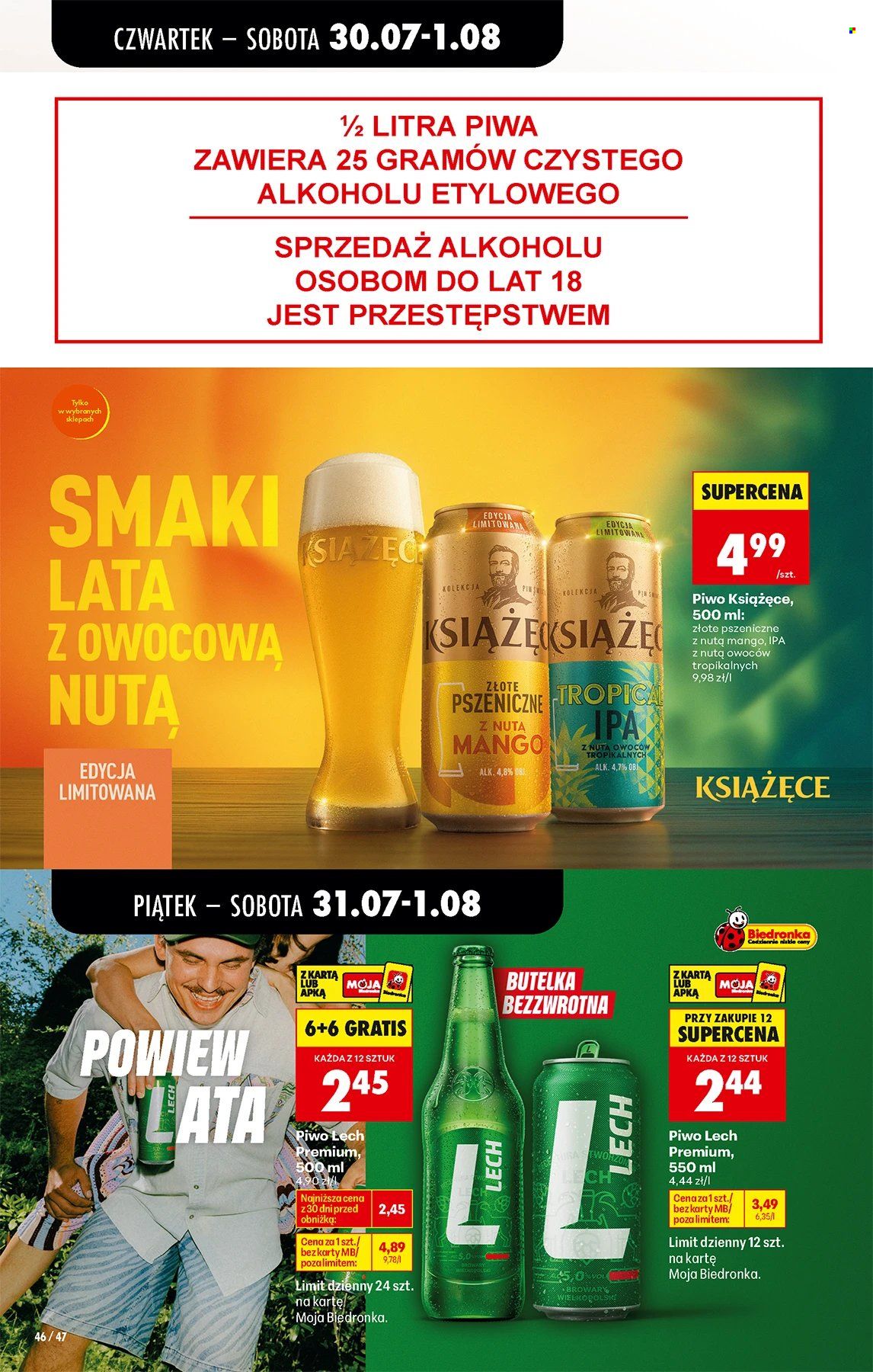 Leták Biedronka - 30.7.2026 - 5.8.2026. Strana 46