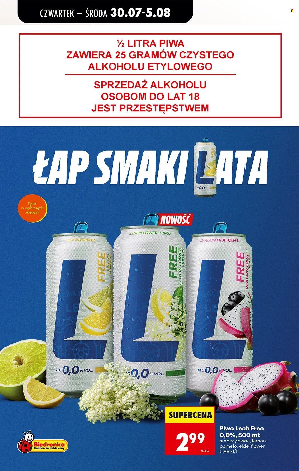 Leták Biedronka - 30.7.2026 - 5.8.2026. Strana 76