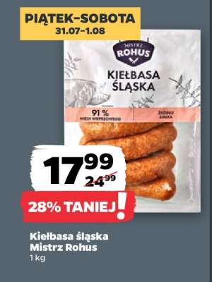 Kiełbasa śląska Mistrz Rohus