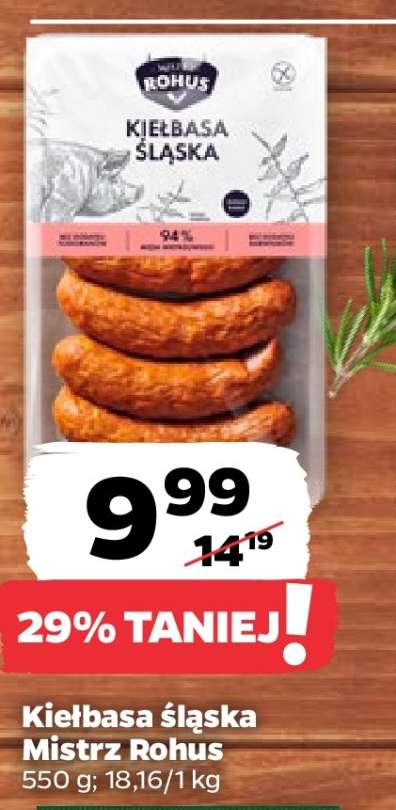 Kiełbasa śląska Mistrz Rohus