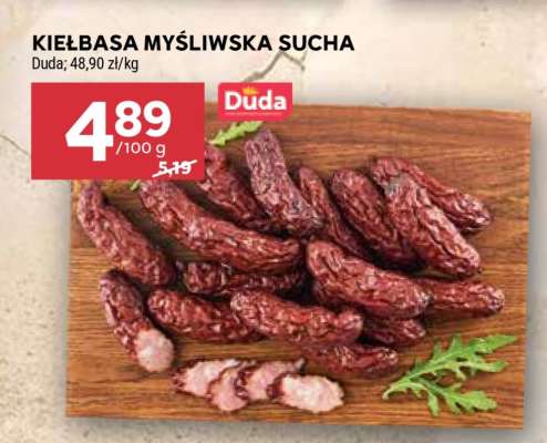 Kiełbasa myśliwska sucha