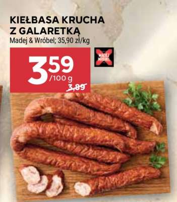 Kiełbasa krucha z galaretką