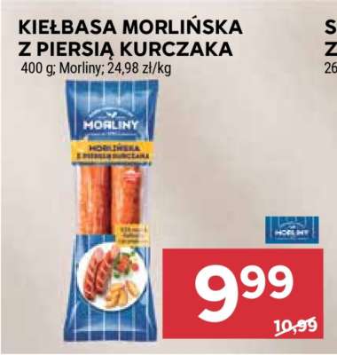 Kiełbasa Morlińska z piersią kurczaka