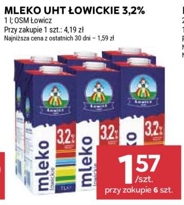 MLEKO UHT ŁOWICKIE 3,2%
