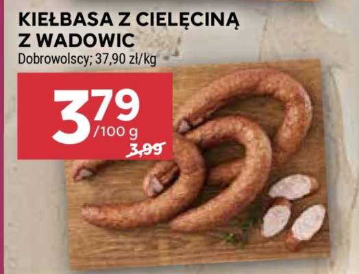 Kiełbasa z cielęciną z Wadowic