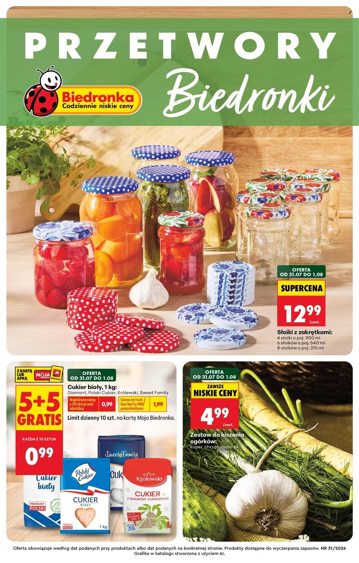 Gazetka Biedronka. Strona 1