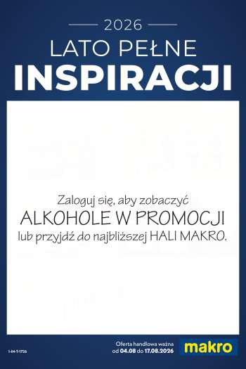 Gazetka Makro - 4.08.2026 - 17.08.2026.