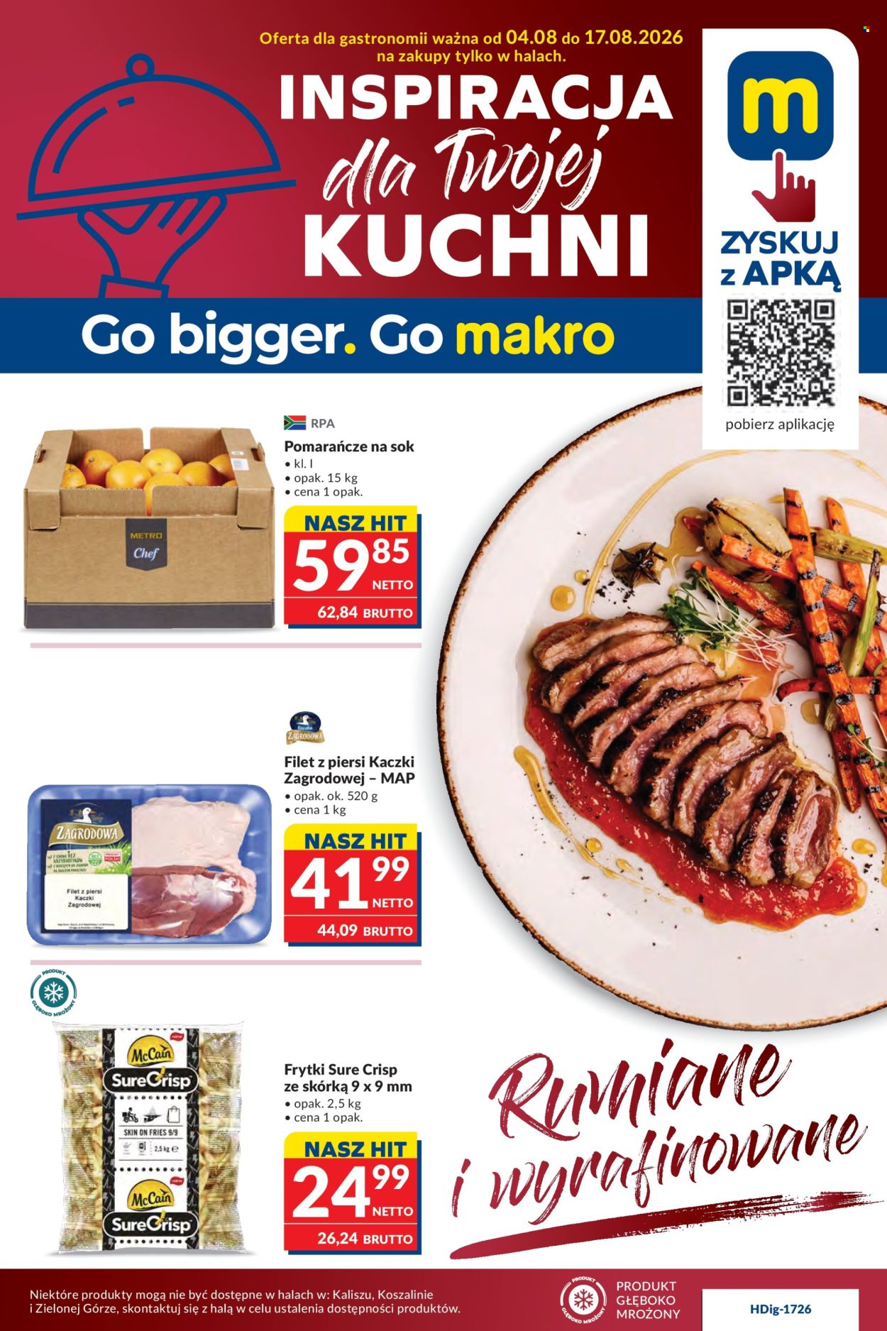 Gazetka Makro - 4.08.2026 - 17.08.2026. Strona 1