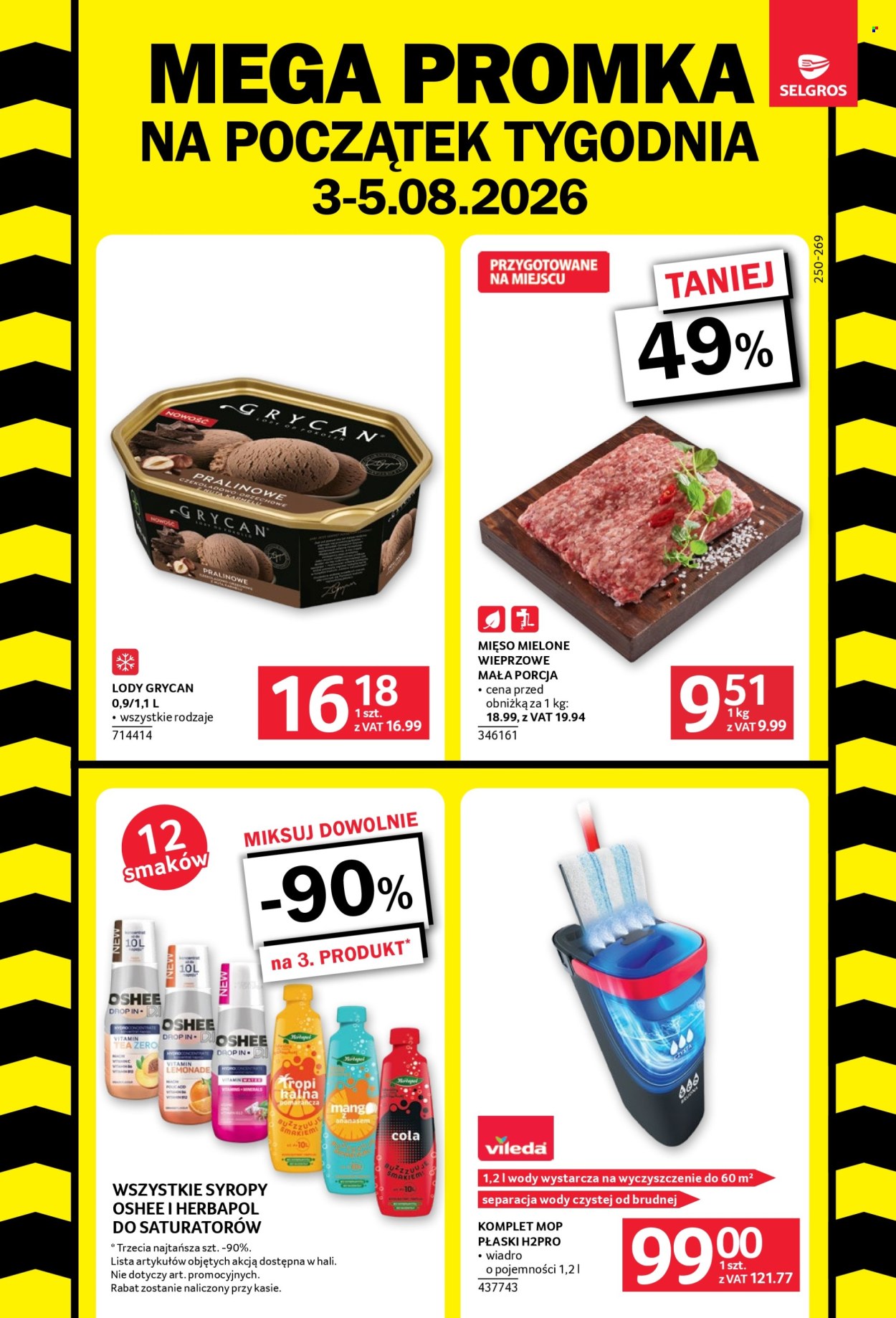 Gazetka Selgros - 3.08.2026 - 12.08.2026. Strona 1