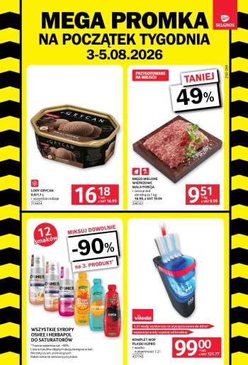 Gazetka Selgros - 3.08.2026 - 12.08.2026.