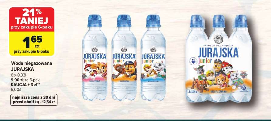 Woda niegazowana Jurajska