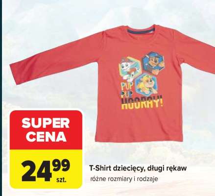 T-Shirt dziecięcy, długi rękaw