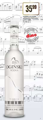 WÓDKA OGIŃSKI WEDDING EDITION