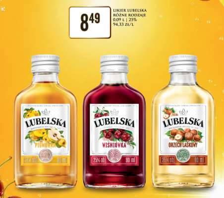LIKIER LUBELSKA RÓŻNE RODZAJE