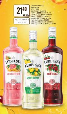 Likier Lubelska 3 rodzaje