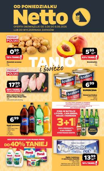 thumbnail - Gazetka Netto - Od poniedziałku