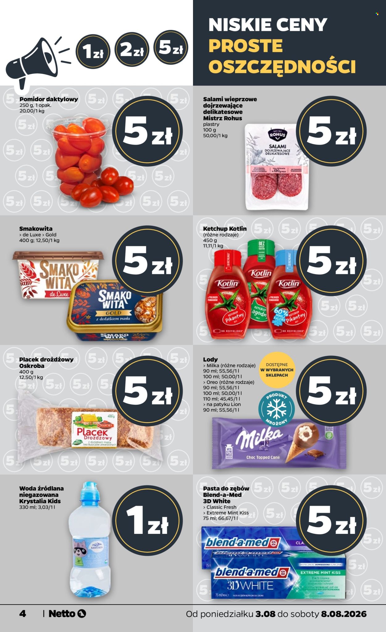 Gazetka Netto - 3.08.2026 - 8.08.2026. Strona 4