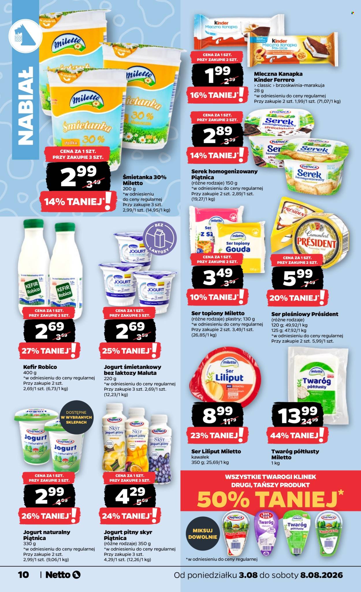 Gazetka Netto - 3.08.2026 - 8.08.2026. Strona 10