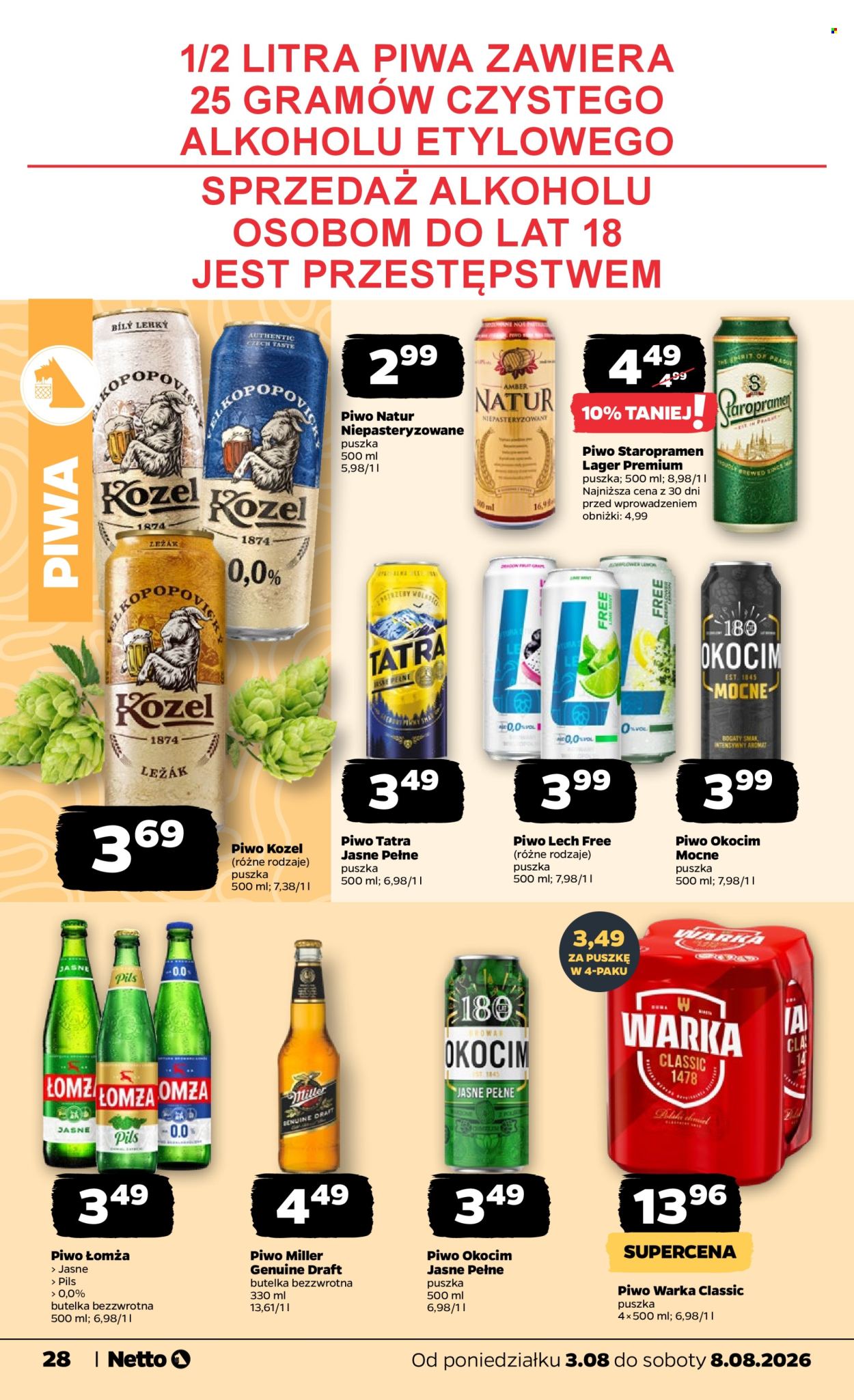 Gazetka Netto - 3.08.2026 - 8.08.2026. Strona 28
