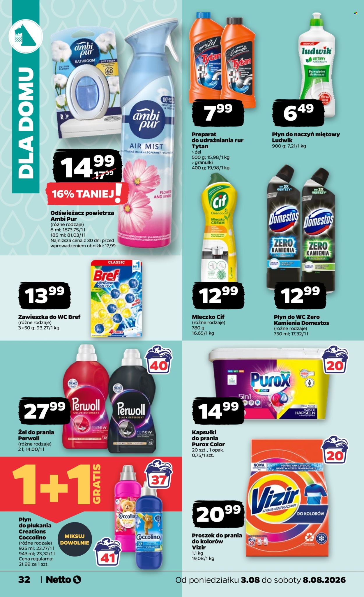 Gazetka Netto - 3.08.2026 - 8.08.2026. Strona 32