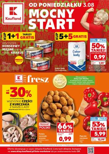 Gazetka Kaufland - 3.08.2026 - 5.08.2026.