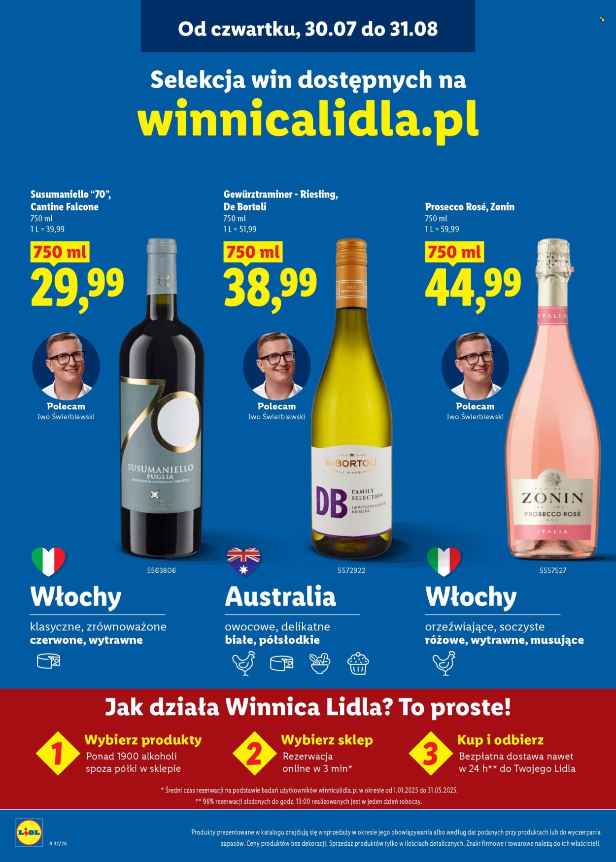 Leták Lidl - 30.7.2026 - 31.8.2026. Strana 2
