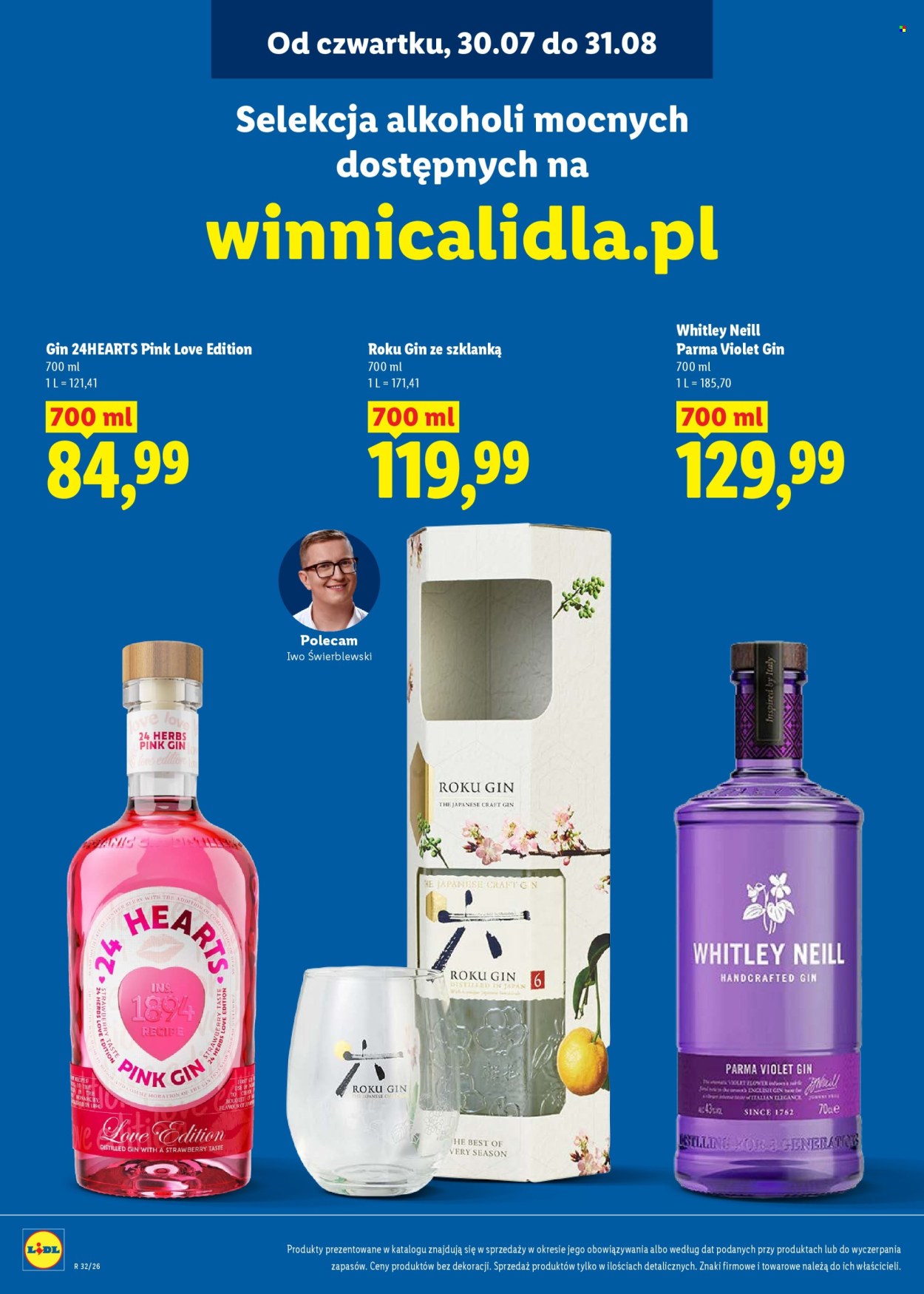 Leták Lidl - 30.7.2026 - 31.8.2026. Strana 4