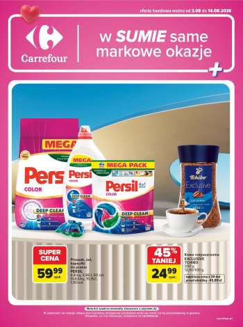 Gazetka Carrefour - 3.08.2026 - 14.08.2026.