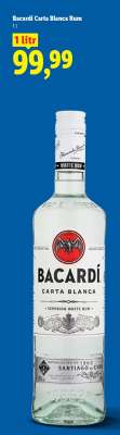Bacardi Carta Blanca Rum