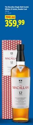 The Macallan Single Malt Scotch Whisky 12-letnia, Double Cask