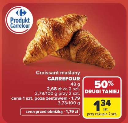 Croissant maslany Carrefour