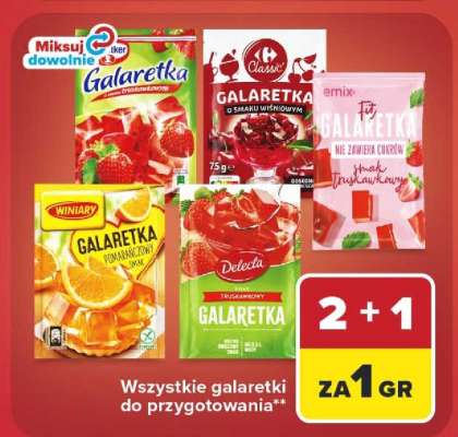 Wszystkie galaretki do przygotowania