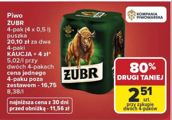 Piwo ŻUBR