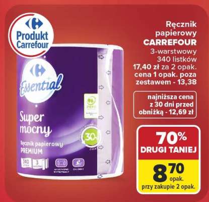Ręcznik papierowy Carrefour