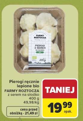 Pierogi ręcznie lepione bio