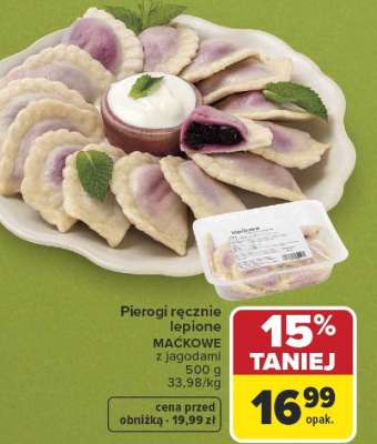 Pierogi ręcznie lepione MAĆKOWE