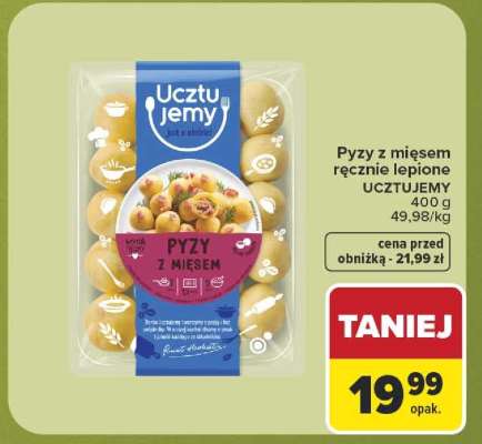 Pyzy z mięsem ręcznie lepione