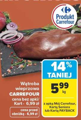 Wątroba wieprzowa CARREFOUR