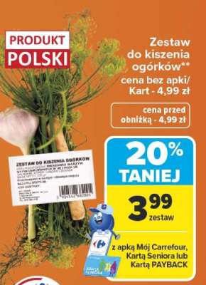 Zestaw do kiszenia ogórków
