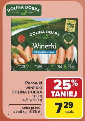 Parówki WINERKI DOLINA DOBRA