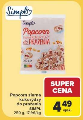 Popcorn - ziarna kukurydzy do prażenia