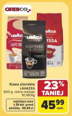 Kawa ziarnista Lavazza