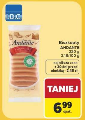 Biszkopty Andante