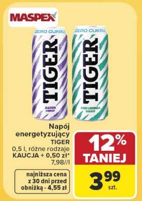 Napój energetyzujący Tiger